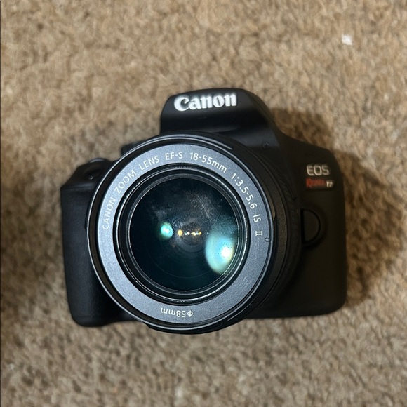 Canon EOS Rebel T7 Black Digital Camera - Picture 1 of 8